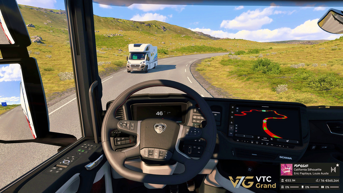 Оригинальные кадры: SCS Software (цветокоррекция и постобработка выполнены VTC Grand).