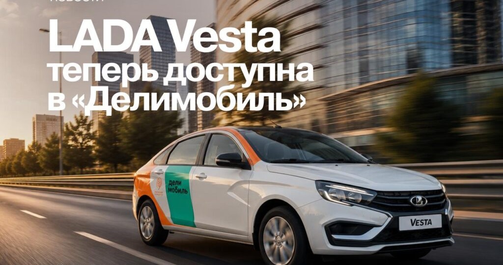 Седаны LADA Vesta в комплектации «Практик» теперь в каршеринге