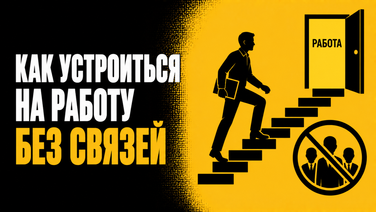 Как устроиться на работу без связей?