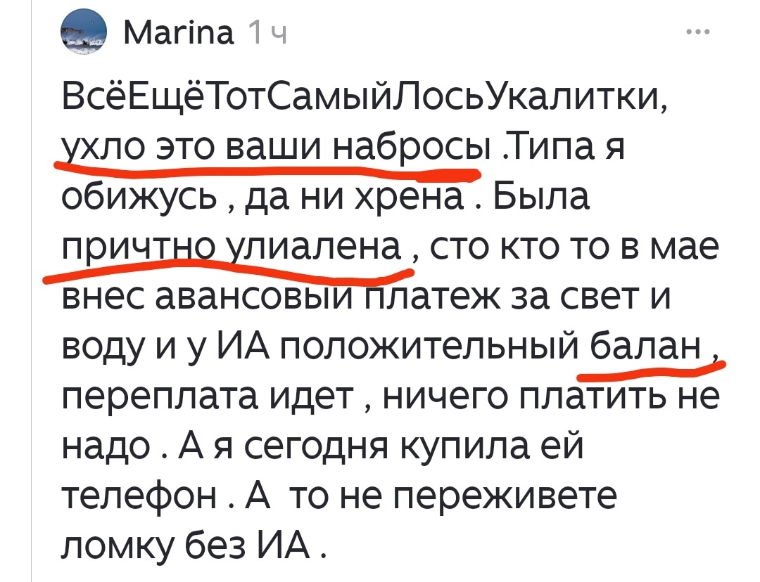 Скриншот с канала "Ирина Анатольевна", ссылка на источник: https://dzen.ru/irinka