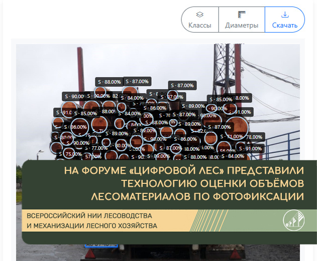 Скриншот веб-сервиса