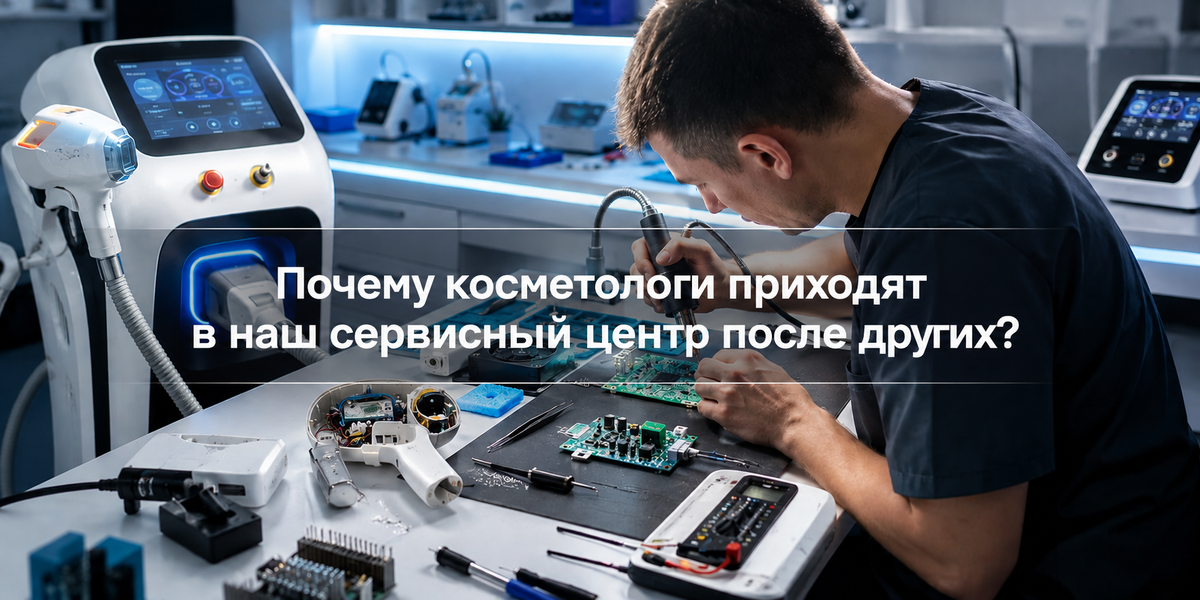 Сервисный центр "Мастер Диода" в Москве. Ремонт косметологического оборудования