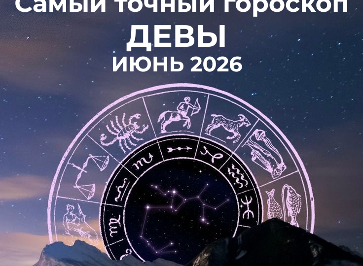 Самый точный гороскоп для Девы на июнь 2026