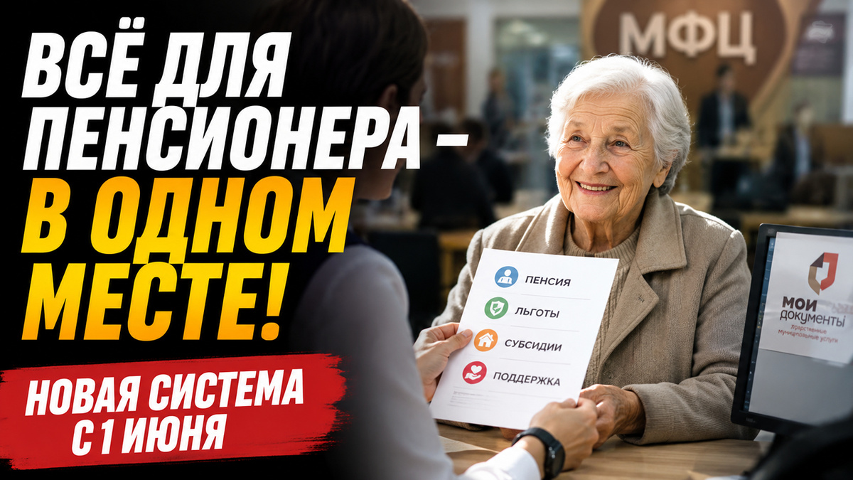 МФЦ впервые сделали то, чего пенсионеры ждали годами