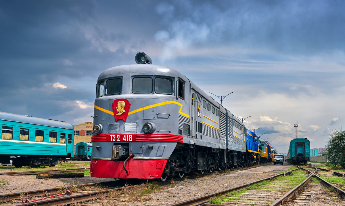 Станция Улан-Батор. 2024 г. Автор Monrailpic. Раилгаллери.