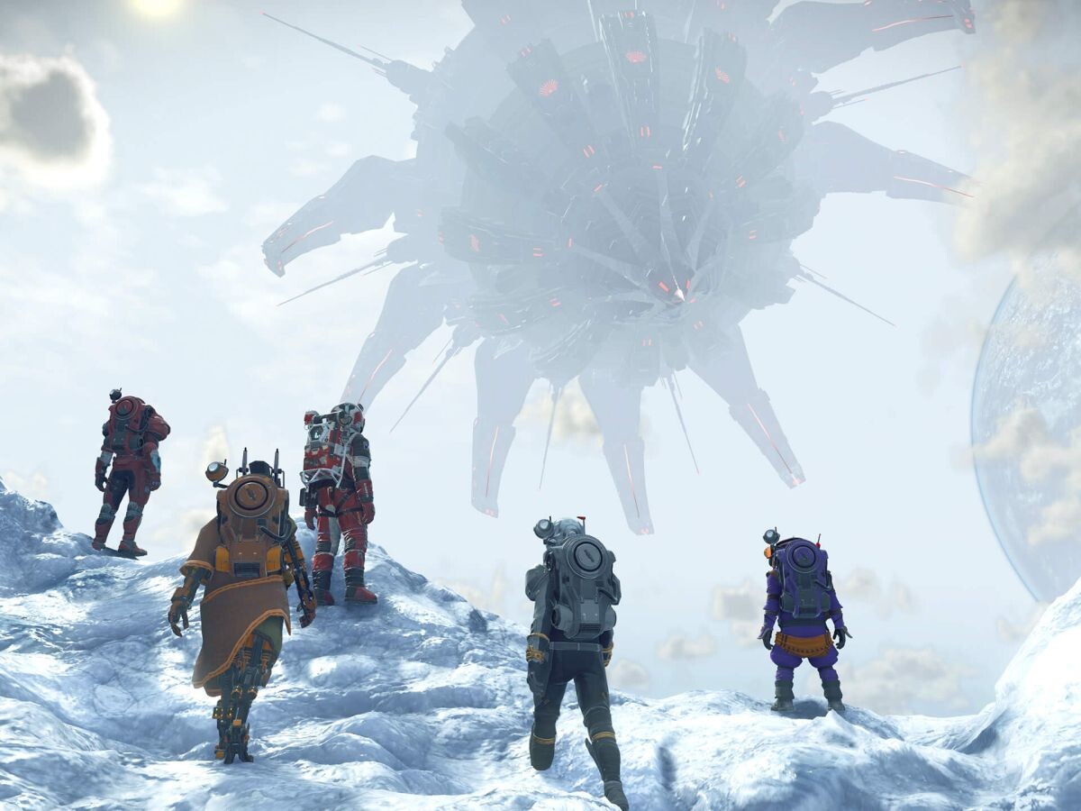    К No Man’s Sky выпустили новое крупное обновление. Оно посвящено сражению с кораблём-ульем [ВИДЕО]