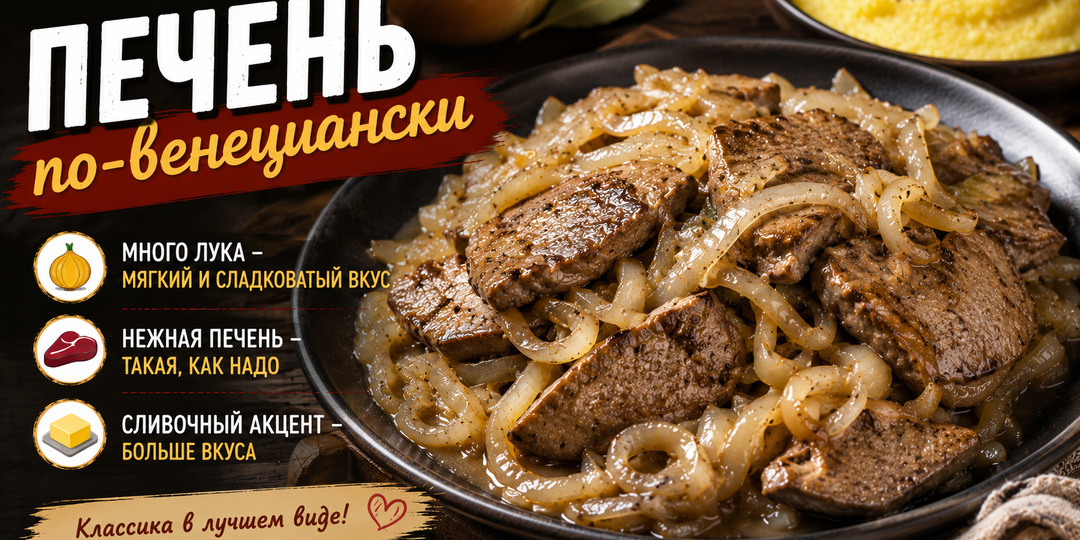 🧅 Печень с луком на сковороде. Нежная, сочная, с мягким сливочным вкусом и большим количеством томлёного лука