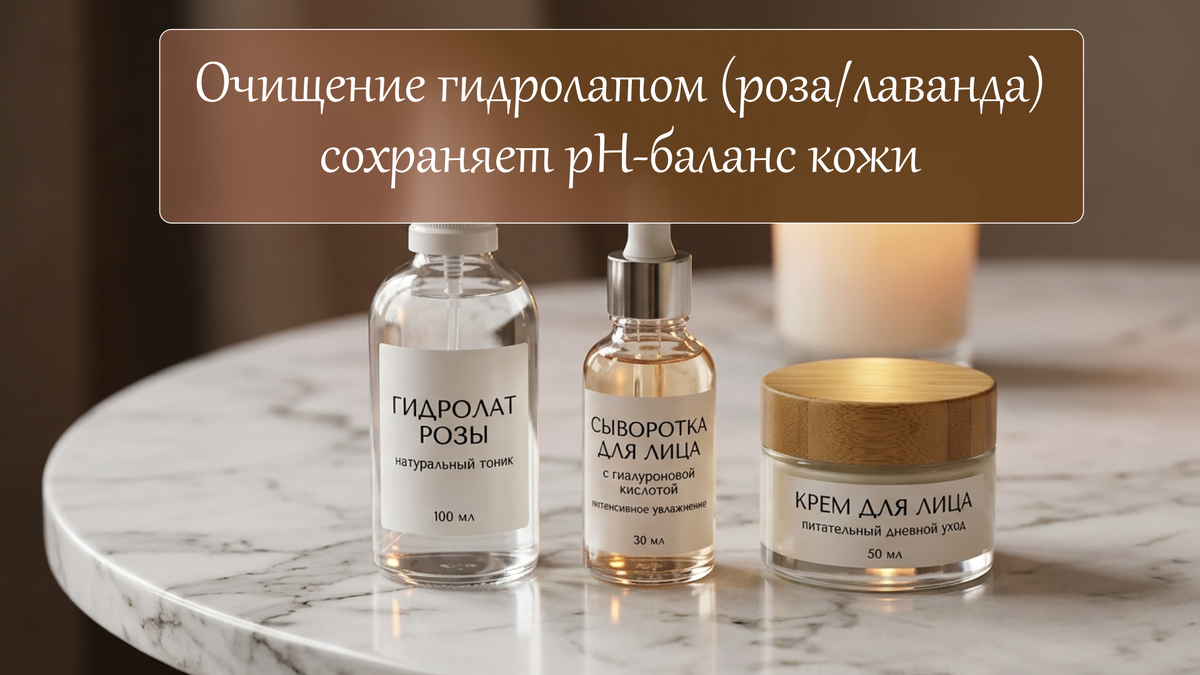 Вечерний уход для возрастной кожи с помощью натуральной косметики