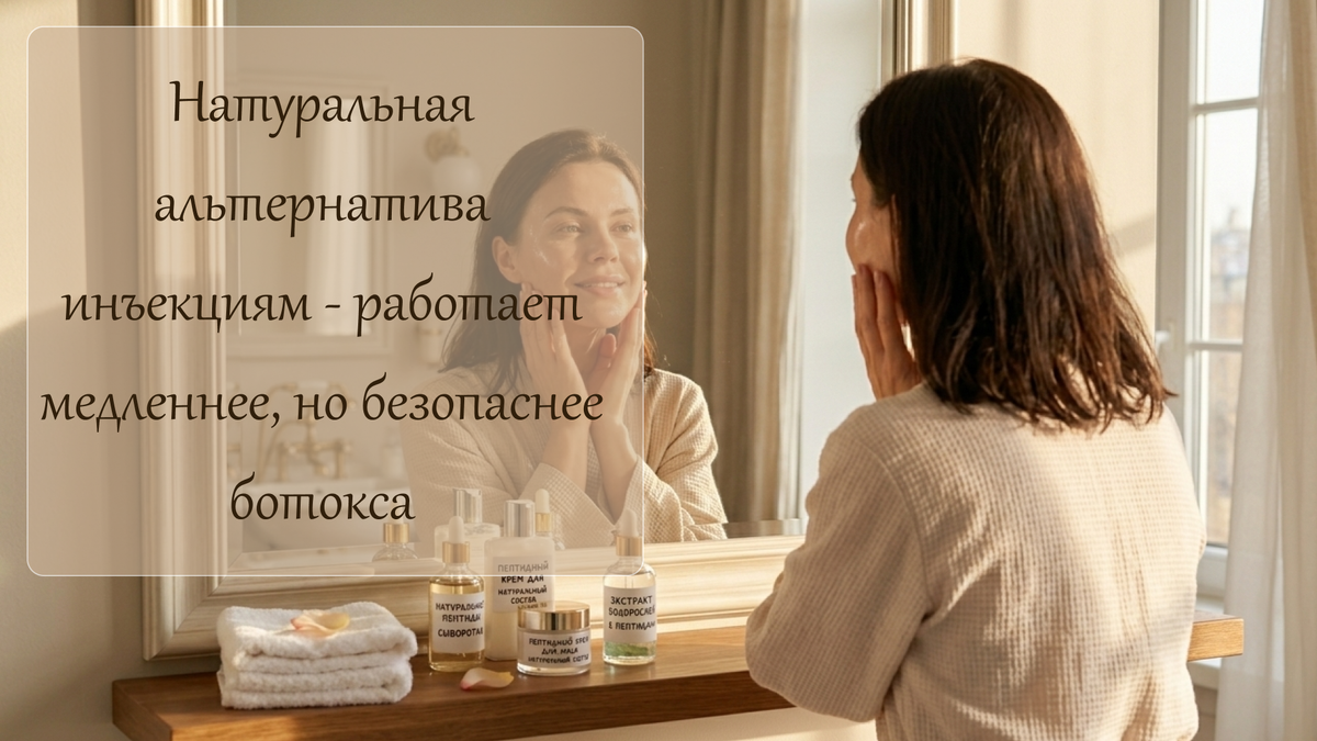 Растительные пептиды: работают ли они как ботокс?