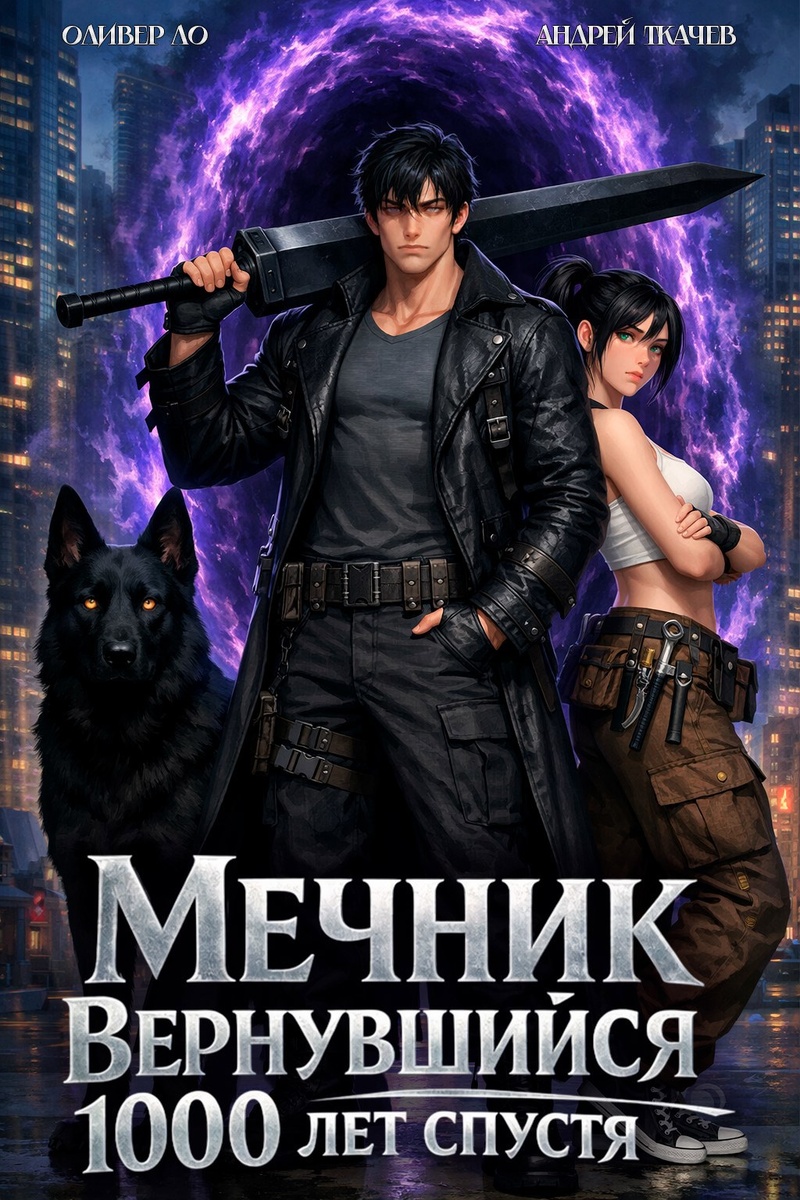 цикл книг "Мечник вернувшийся 1000 лет спустя" авторы - Оливер Ло и Андрей Ткачев