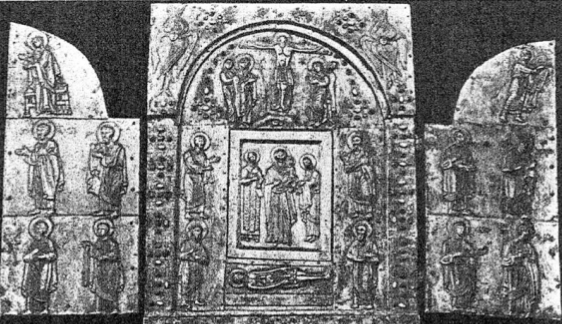 Складень в ризнице монастыря Хоби (Кондаков Н. П. 1915)