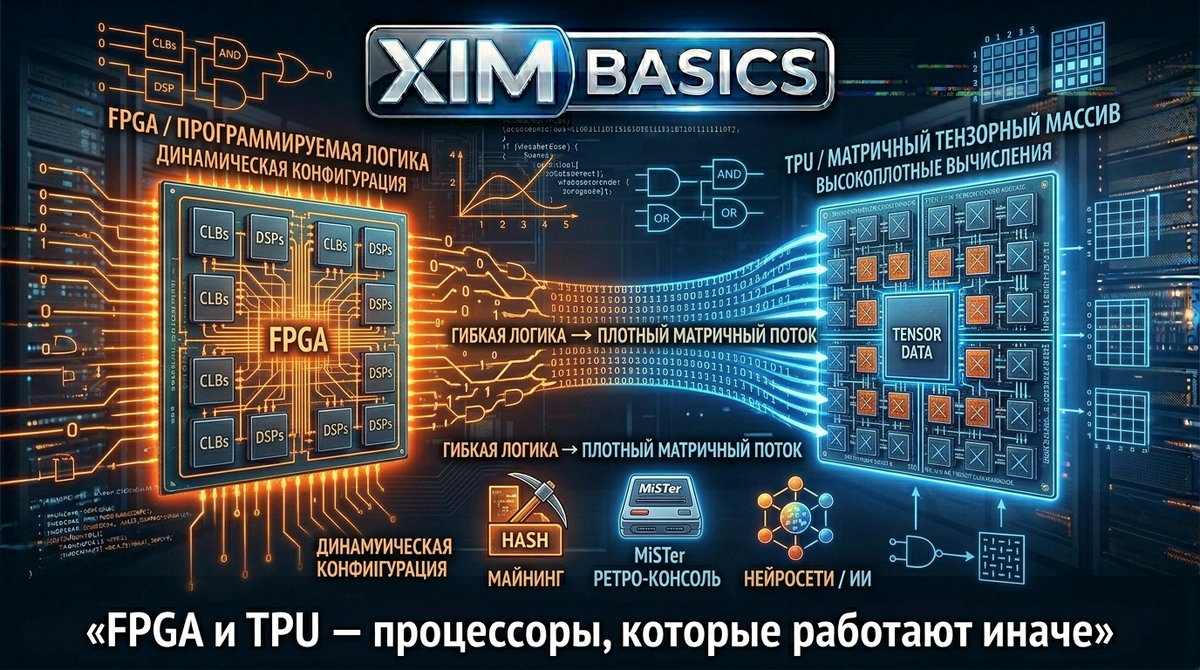 FPGA и TPU — процессоры, которые работают иначе