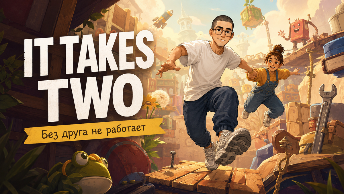 It takes two art