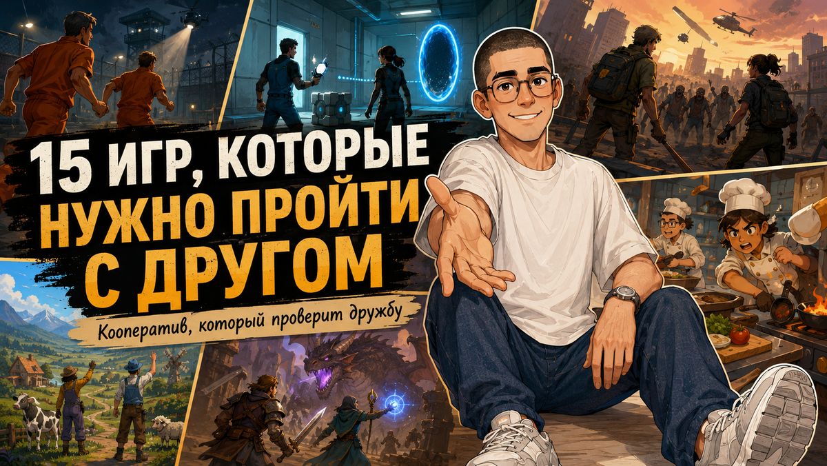 Обложка статьи о играх. Games art