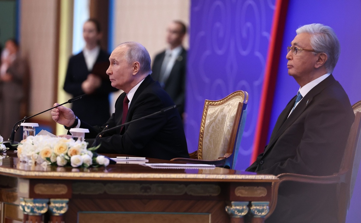 Президенты провели переговоры в широком и узком форматах, а также неформальную встречу.  Фото: Фото: пресс-служба Администрации президента РФ / kremlin.ru