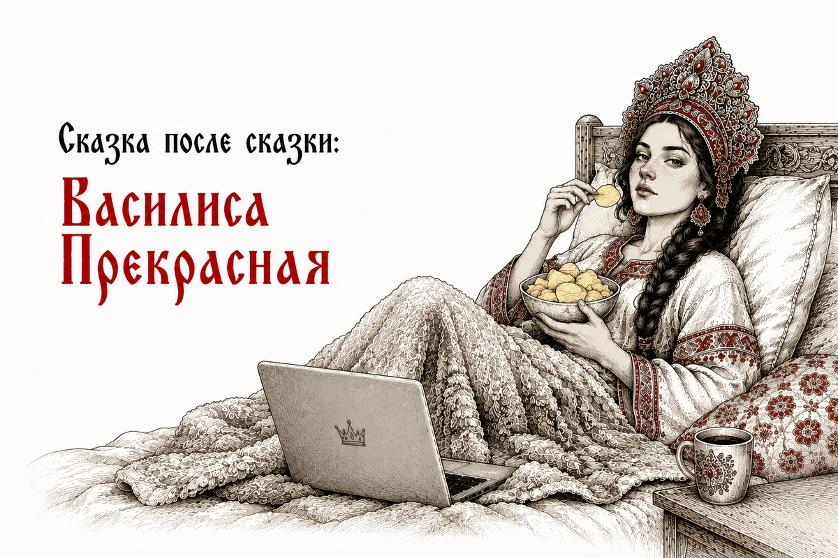 Василиса Прекрасная даже отдыхает красиво