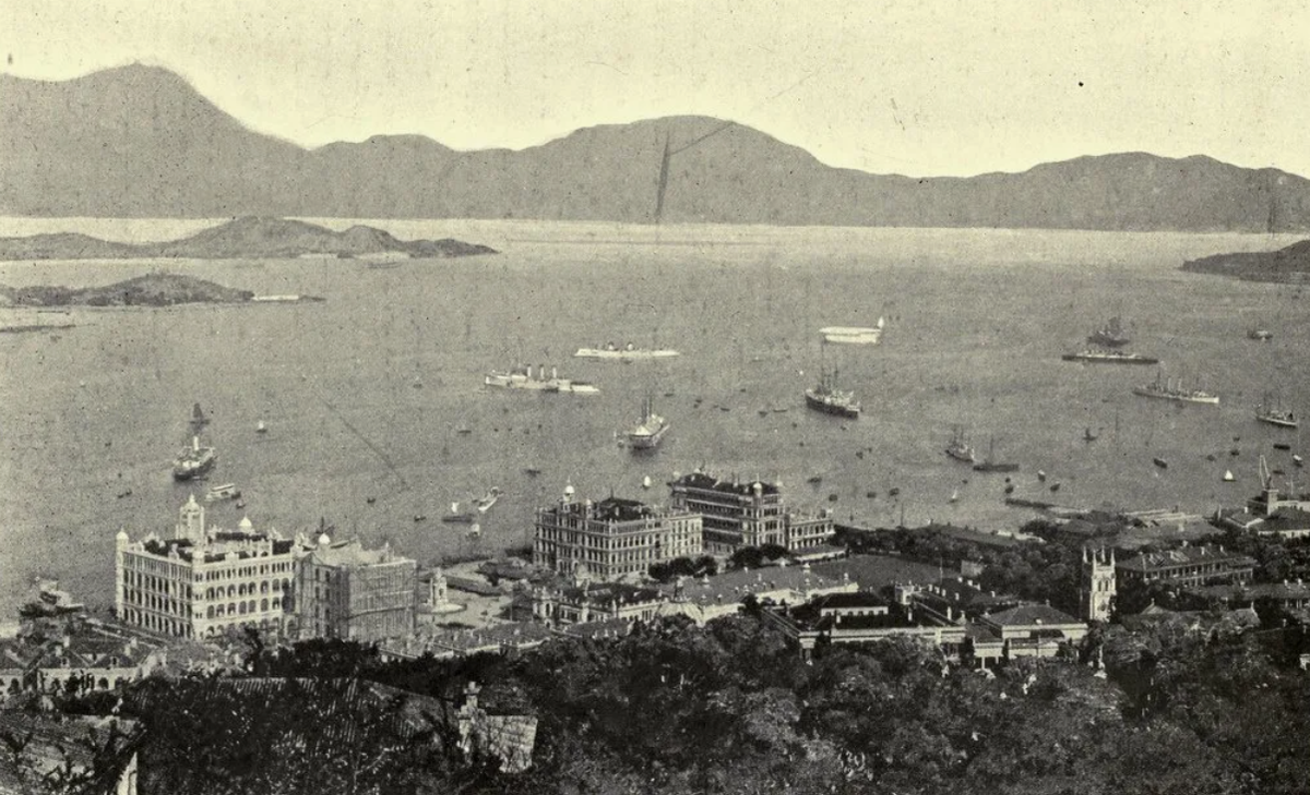 Гонконг в 1891 году.