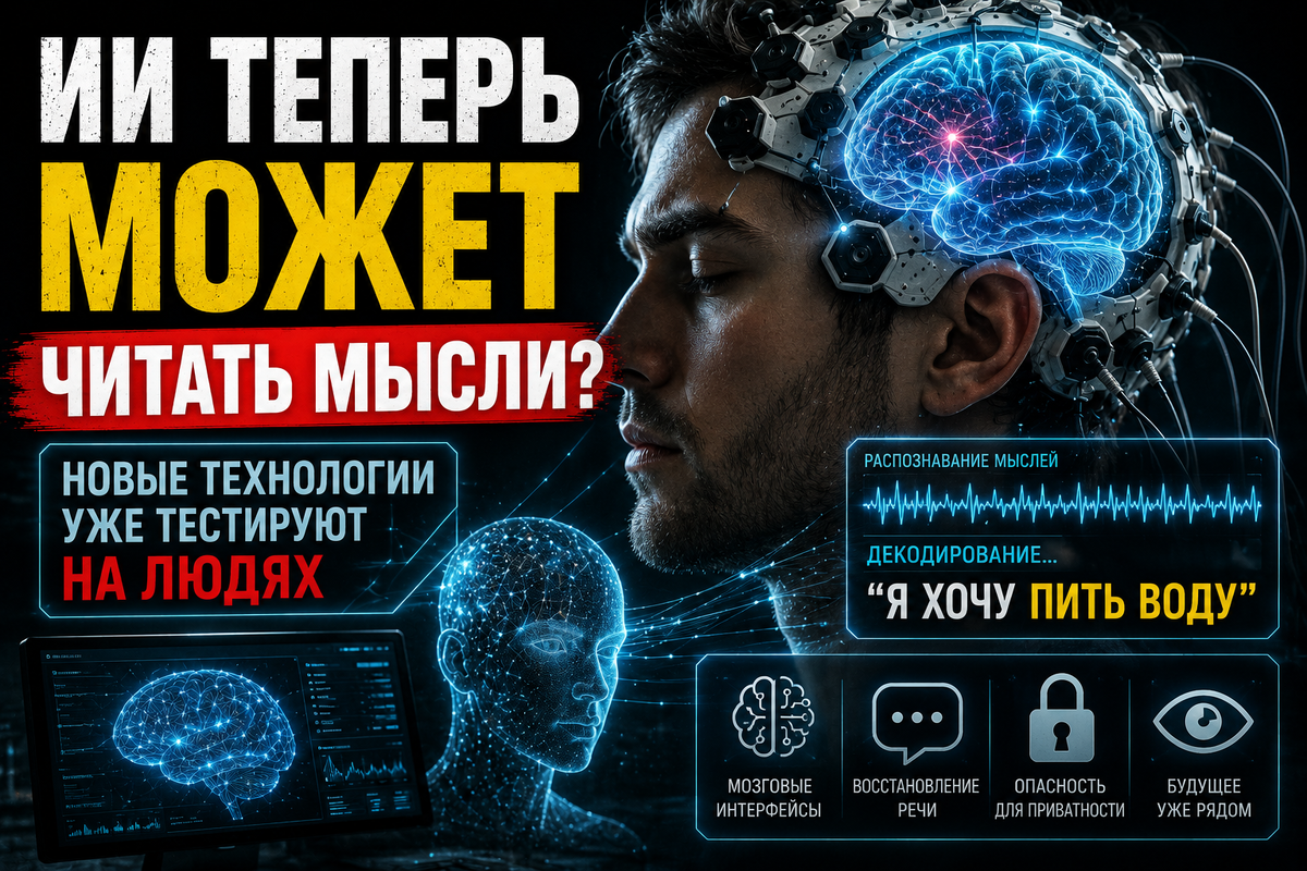 Учёные уже подключаются к мозгу людей: как технологии научились читать мысли и почему это пугает весь мир