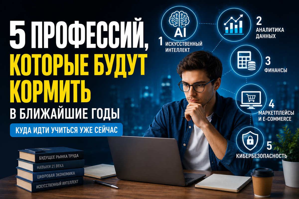 5 профессий, которые будут кормить в ближайшие годы: куда идти учиться уже сейчас