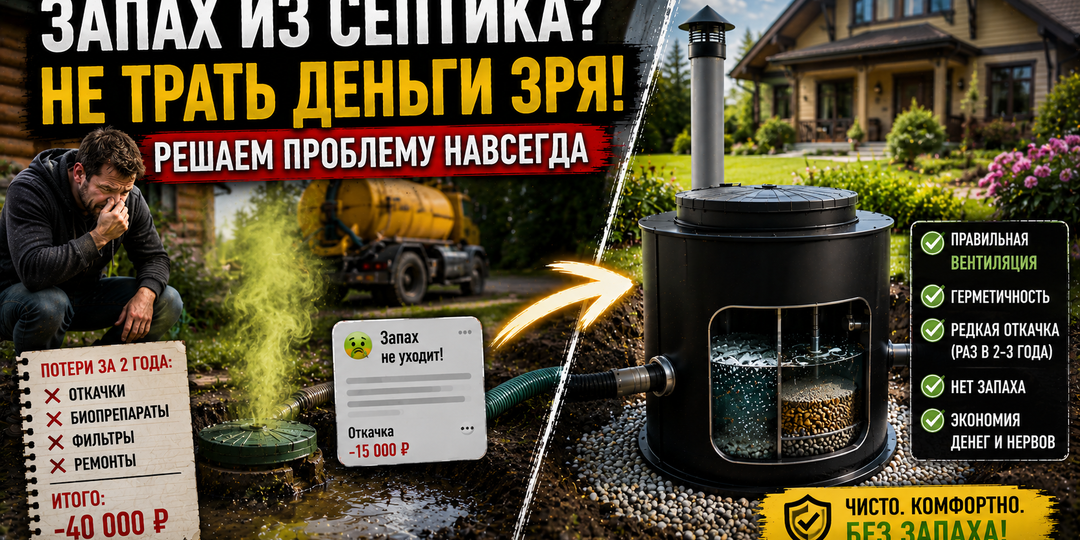 Как избавиться от запаха из септика: ошибки и решения, которые сэкономят ваши деньги