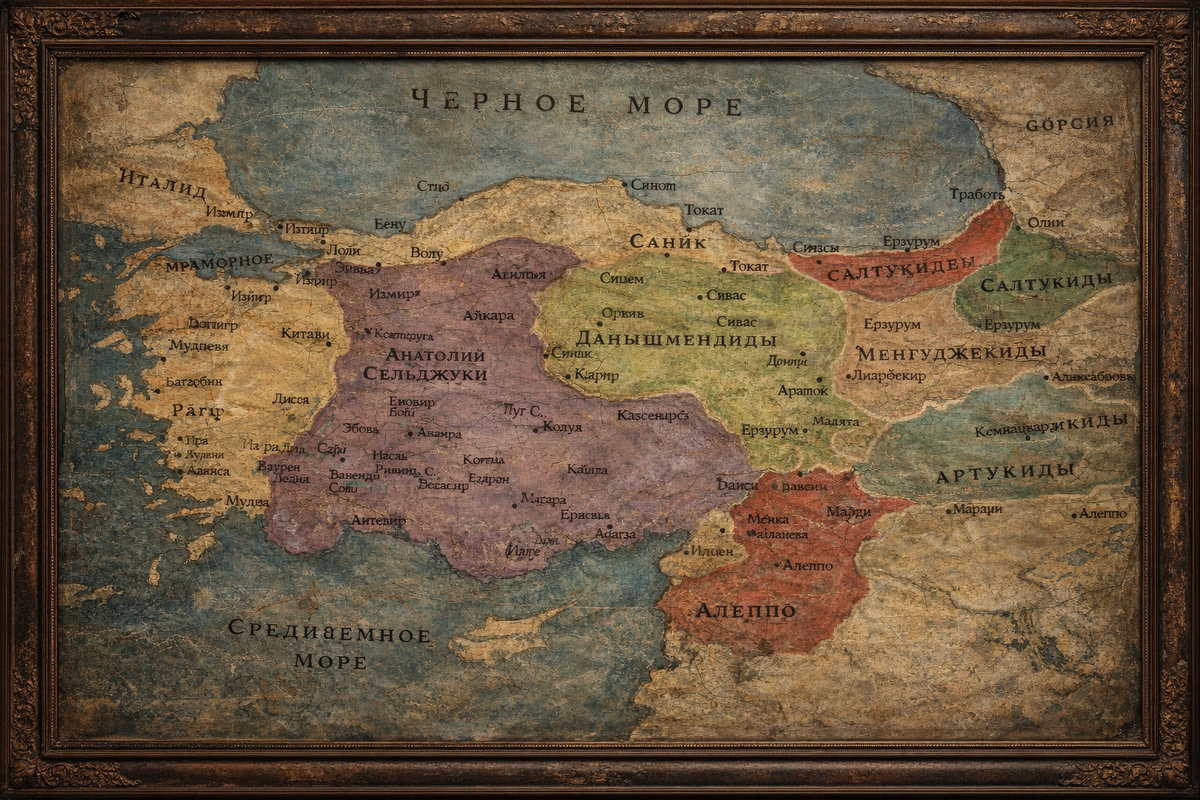 Анатолийские сельджуки. Первый период: 1071–1243 годы.