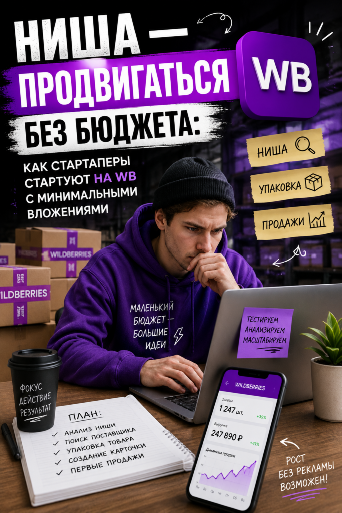    Как запустить продажи на Wildberries без своего склада: пошаговый план для старта с минимальным бюджетом Рахим Танжариков