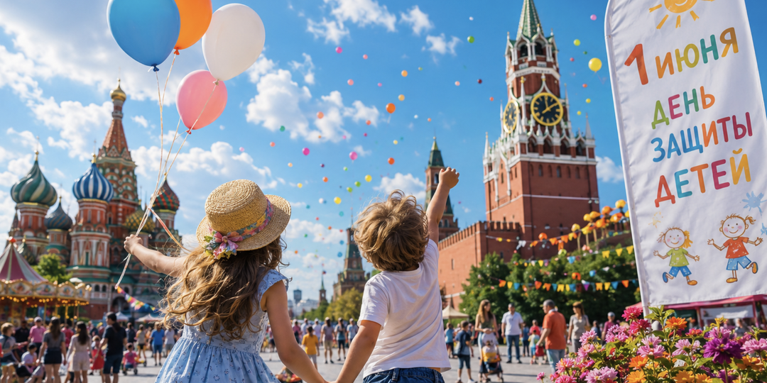 Как отметить День защиты детей в Москве 1 июня 2026: куда сходить с ребёнком и не пожалеть