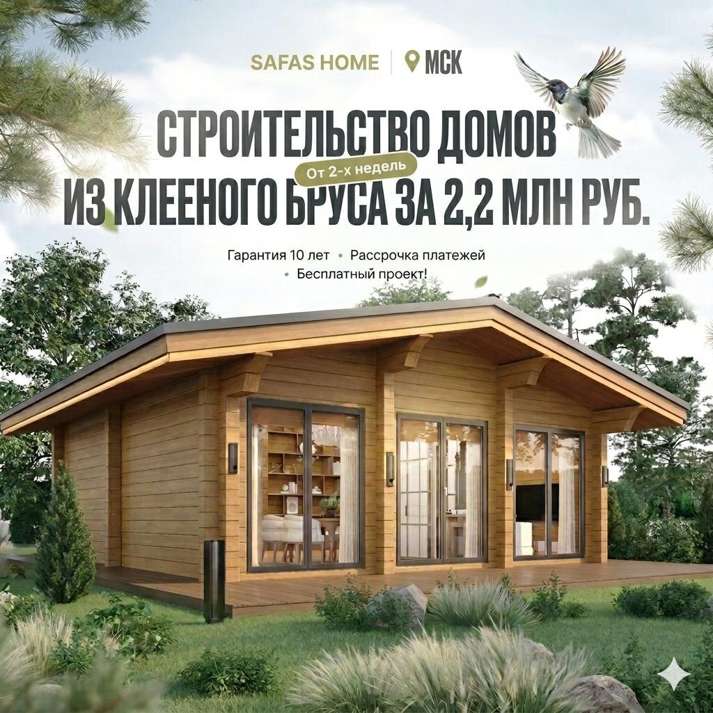 Строительство дома и участок в Москве