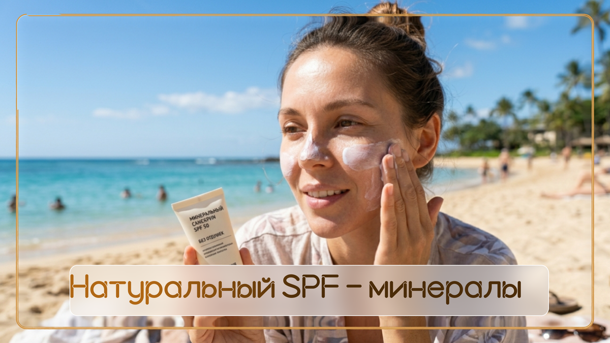 Натуральные средства с SPF