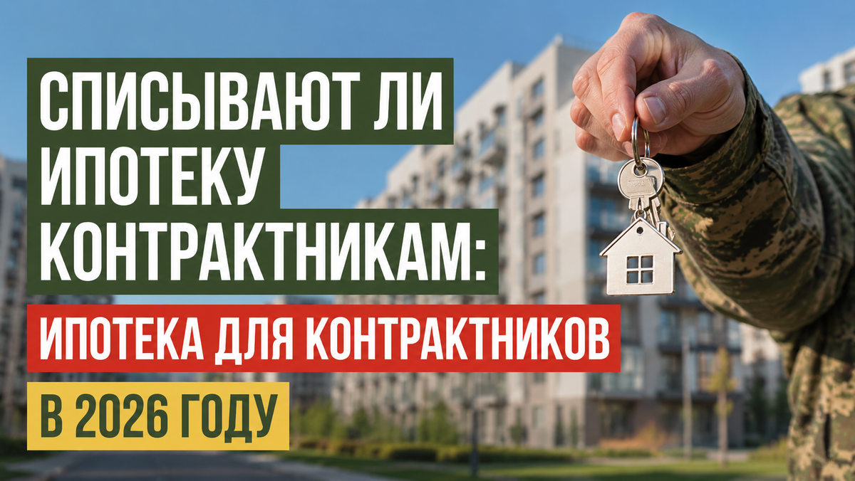Списывают ли ипотеку контрактникам и что будет с ипотекой, если уйти на контракт