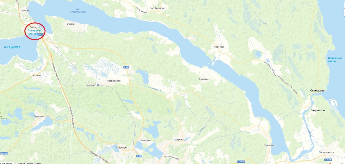 Карта региона