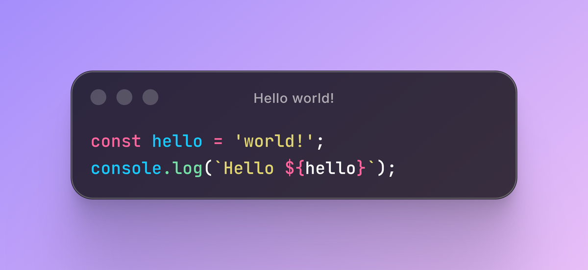 Моя первая программа на js