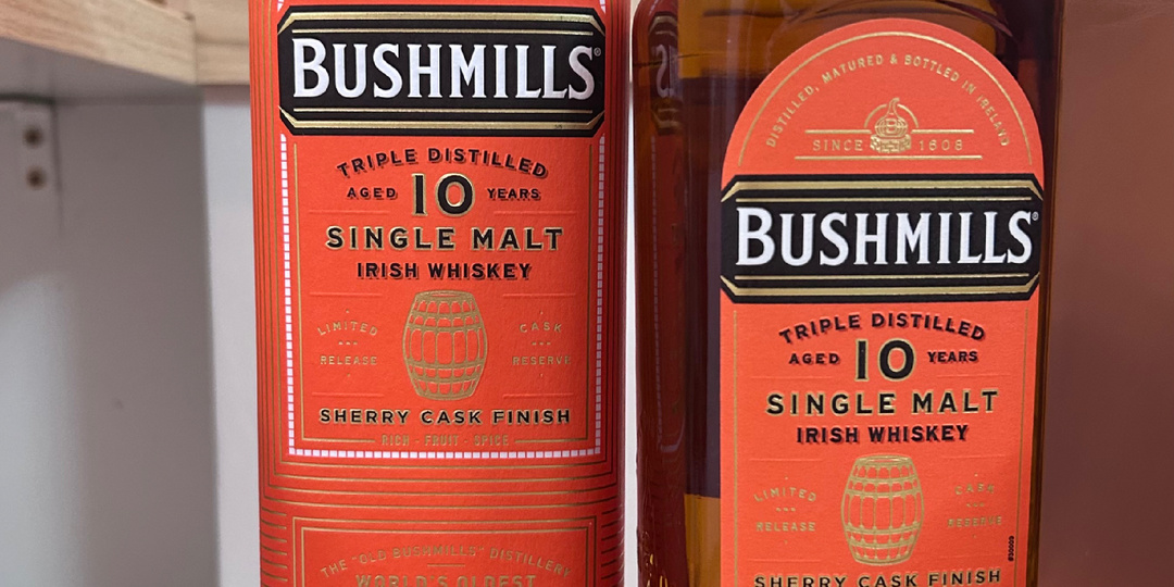 Пополняя шкапчик : Bushmills 10 sherry cask single malt