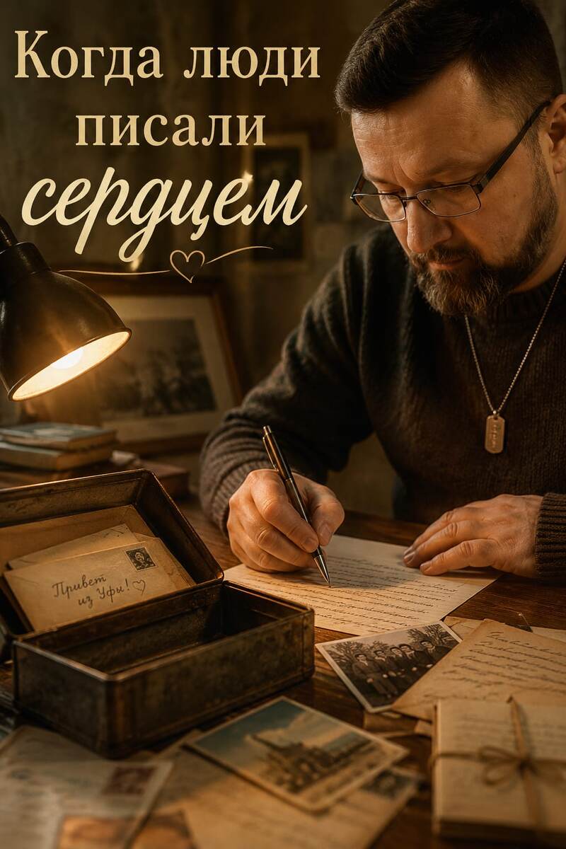 «Когда люди писали сердцем — даже молчание было теплее слов.»© Александер Арсланов