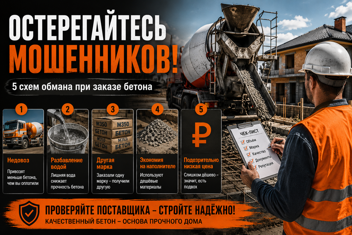 Самое неприятное — ошибки с бетоном часто становятся заметны только спустя месяцы или даже годы