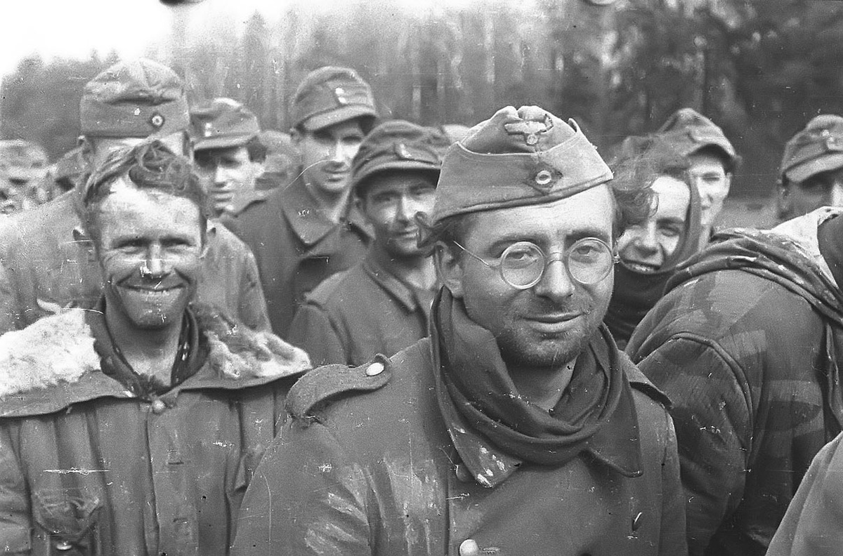 немецкие военнопленные 1945