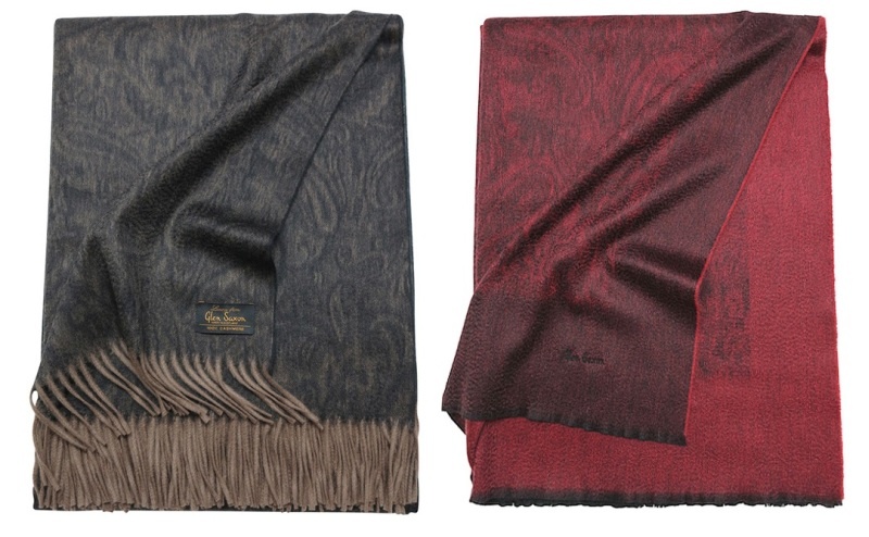 Кашемировые пледы Glen Saxon из Luxury кашемира | Posteleon.ru