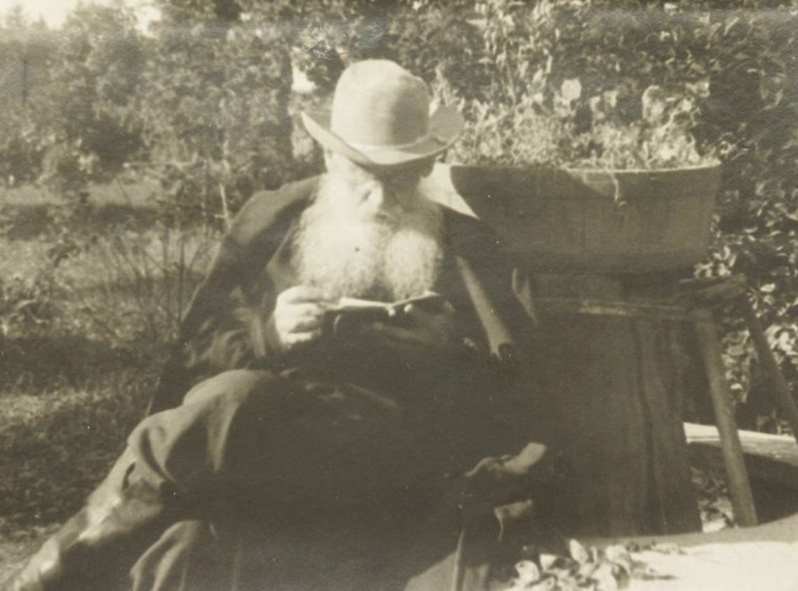 Л.Н. Толстой в Кочетах, 1910г. Государственный музей-заповедник Л.Н. Толстого