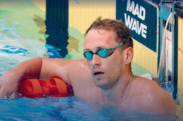 Кирилл Пригода. Обложка © Telegram / Федерация водных видов спорта России