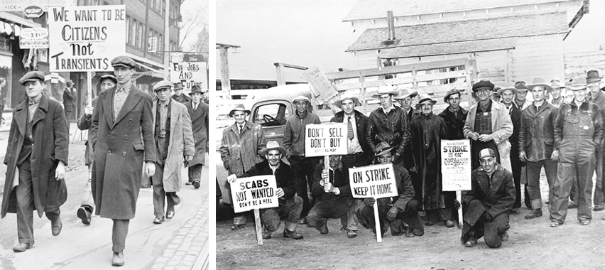 Великая депрессия затронула Канаду в начале 1930-х годов. Кризис стал социальным и экономическим потрясением для страны, который оставил миллионы канадцев безработными, голодными и часто бездомными
