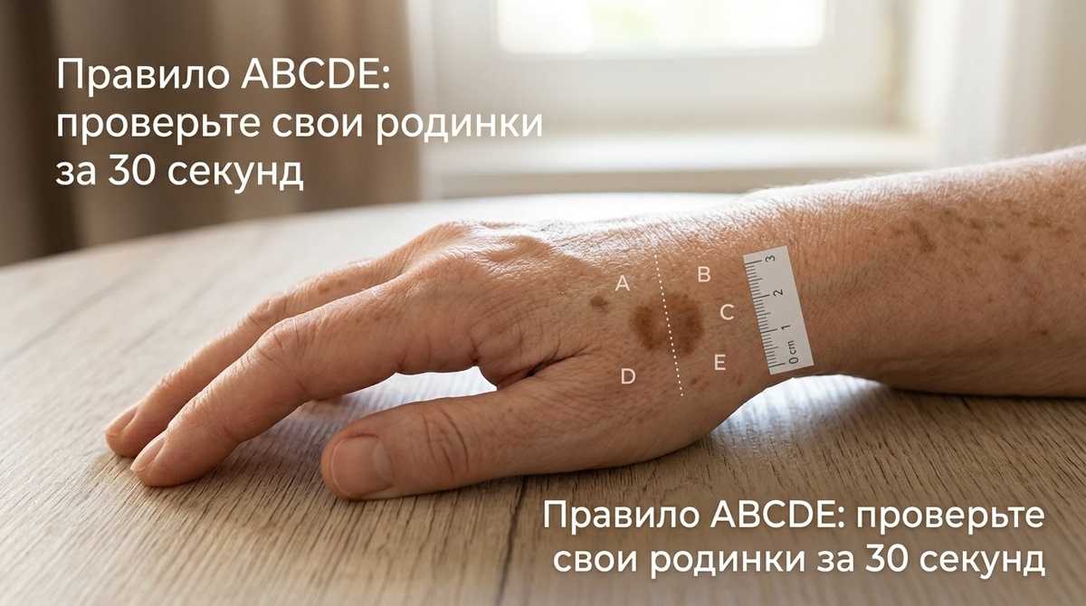 коричневое пятно с шероховатой поверхностью