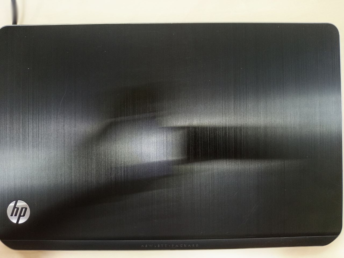 HP Enve M6, вид сверху.