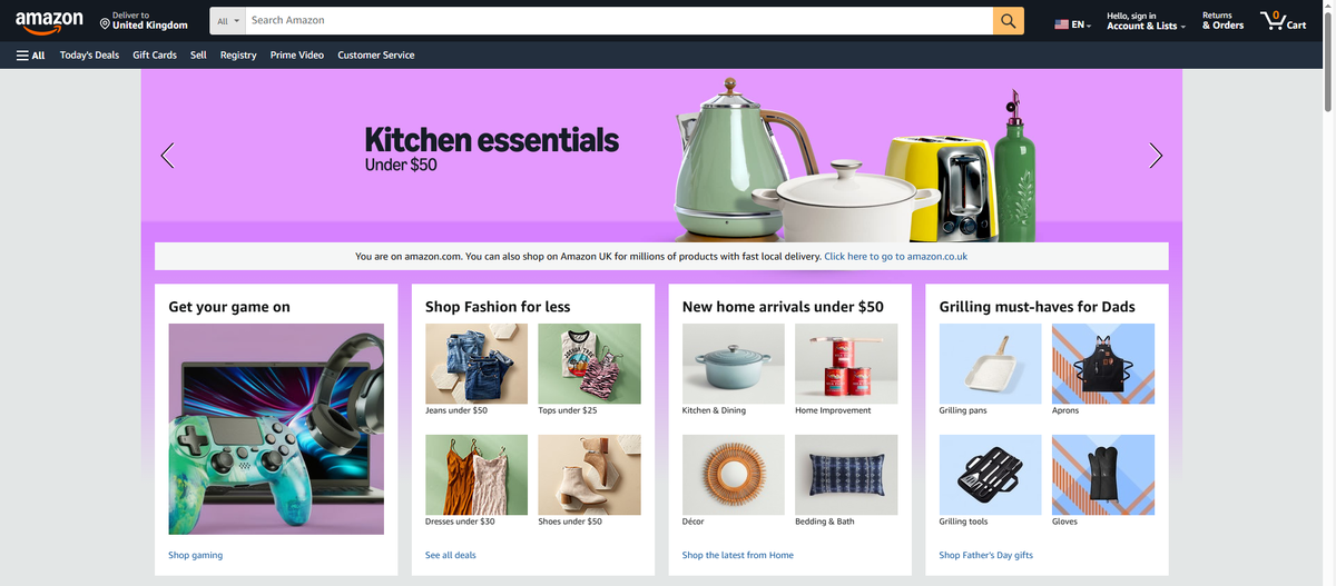 На Amazon есть буквально все