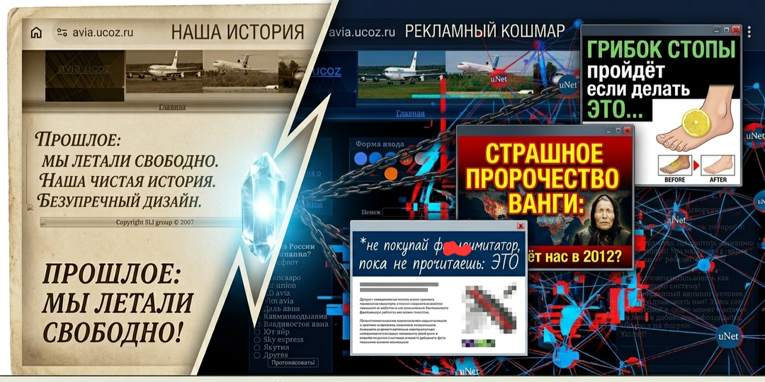 Цифровая археология - чем жив uCoz?