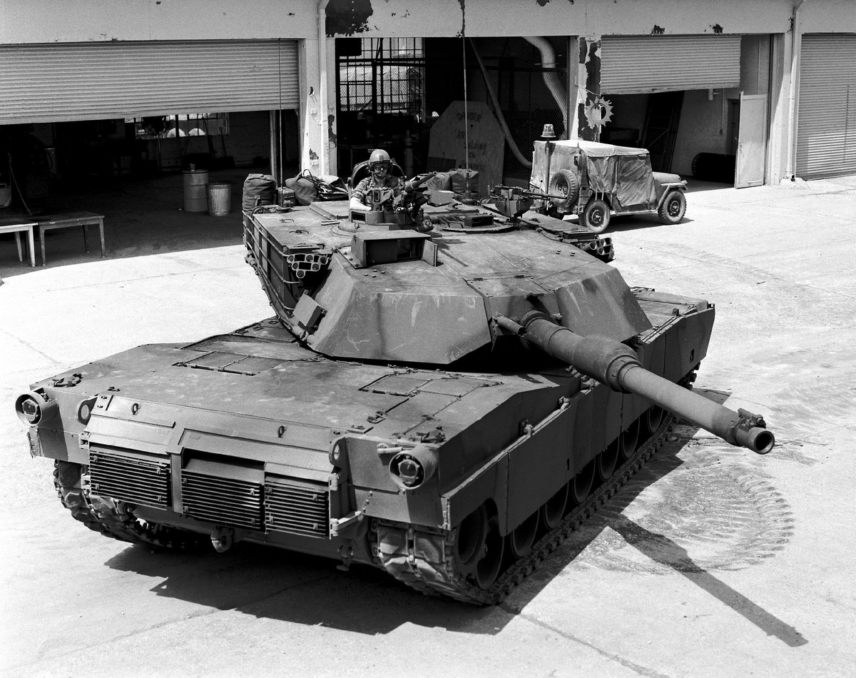 танк М1А1 1986 год Фотр Нокс США