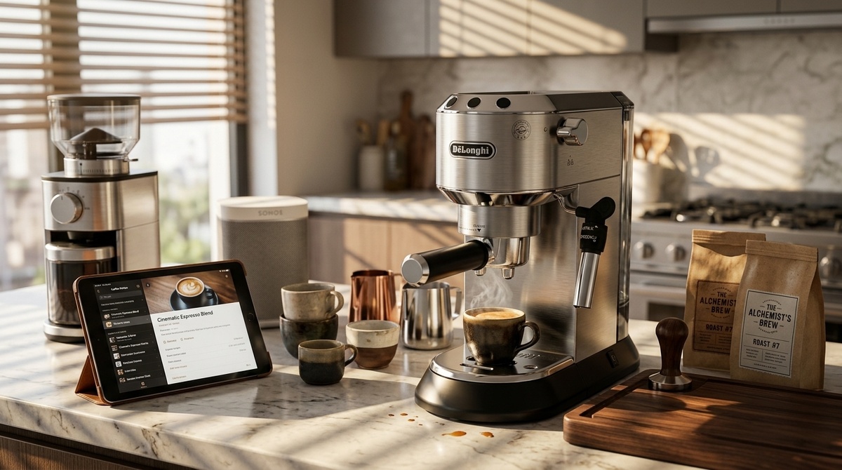 DeLonghi EC685.M Dedica: выглядит как космический корабль для кофе, но по факту — экзамен по бариста. Хочу себе. Но что-то тут не так…