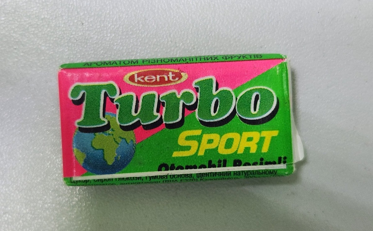 Жвачка Turbo sport - «Фото из открытых источников».