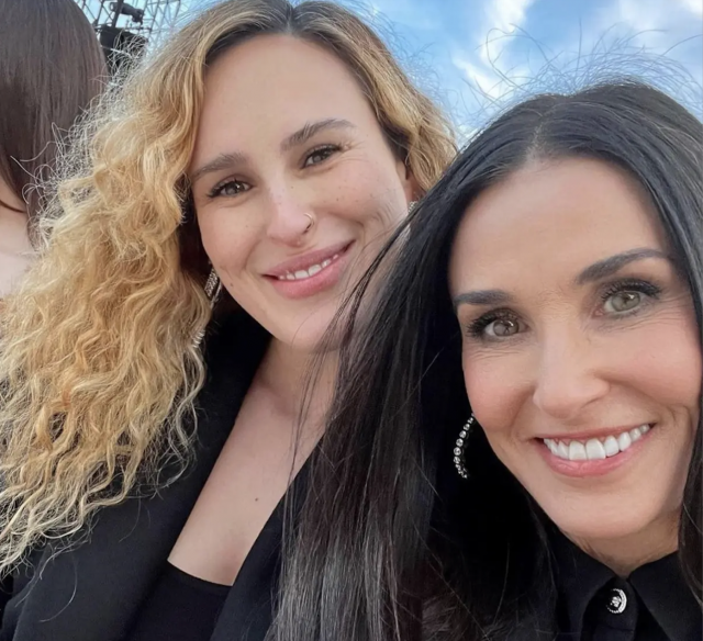    Румер Уиллис и Деми Мур. Фото: @demimoore (Instagram*)
