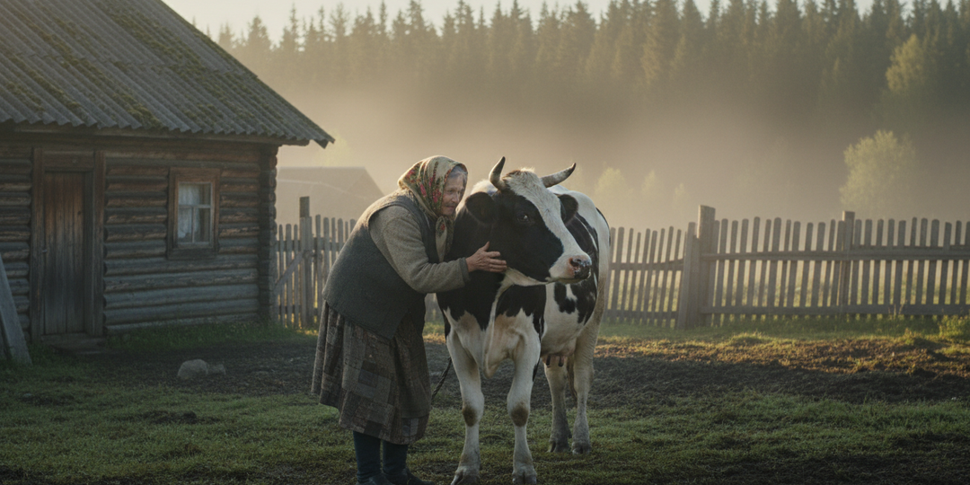 «Ты хоть понимаешь меня, Зорька». Дети не звонят месяцами, и только корова слушает исповедь старой женщины из глухой коми деревни