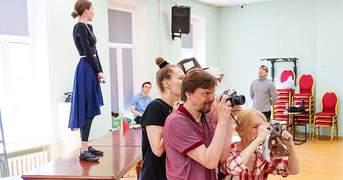 Репетиция спектакля «Великий Гэтсби».